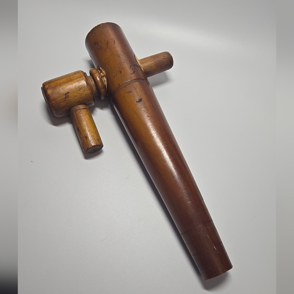 Unique Vintage Wooden Spigot Tap